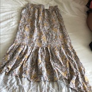 cotton on gypsy tiered maxi skirt